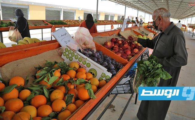 افتتاح السوق الشعبية زوارة في مبنى مجهز لبيع الخضراوات والفواكه