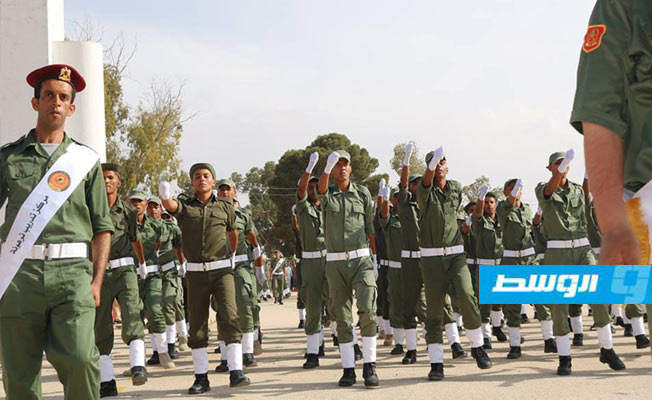 الاحتفال بتخريج دفعة جديدة من مراكز تدريب الجيش الليبي في ترهونة