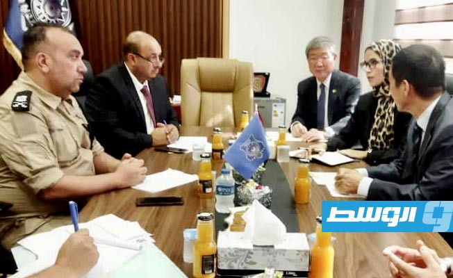 وزارة الداخلية تناقش إجراءات فتح وتأمين سفارة كوريا الجنوبية في طرابلس