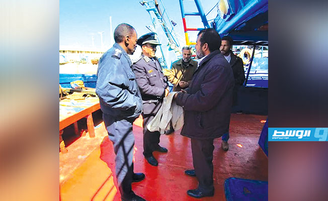 مدير أمن السواحل يتفقد النقاط البحرية بصبراتة ووحدة مكافحة التهريب بزوارة