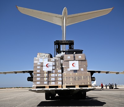622 طن مساعدات إماراتية إلى ليبيا منذ بدء كارثة «دانيال»