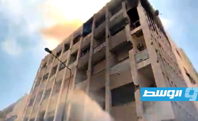 «التسجيل العقاري» تطمئن المواطنين بشأن حريق مكتب شارع الجمهورية