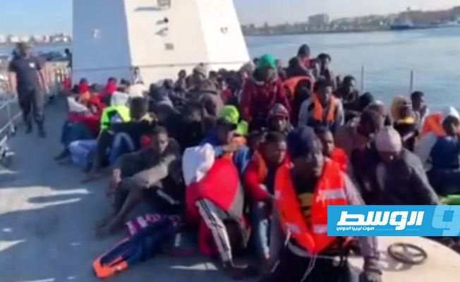 «داخلية الوفاق» تعلن إعادة 118 مهاجرا إلى ليبيا