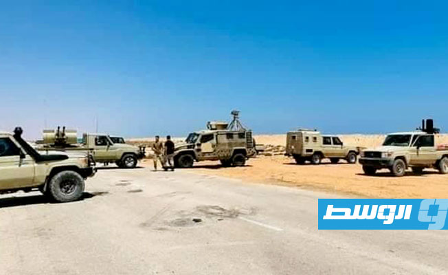 إغلاق الطريق الساحلي بين سرت ومصراتة من قبل مسلحين