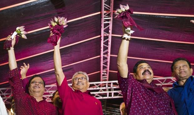 غوتابايا راجاباكسا يعلن فوزه في انتخابات رئاسة سريلانكا