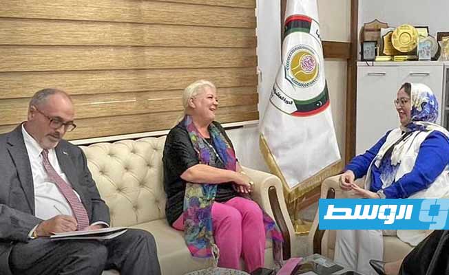 الطرمال تستعرض مع سفيرة كندا آلية الدعم المطلوبة لتعزيز المشاركة السياسية للمرأة الليبية