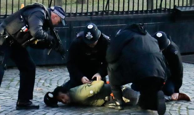 الشرطة البريطانية تعتقل رجلاً قرب البرلمان