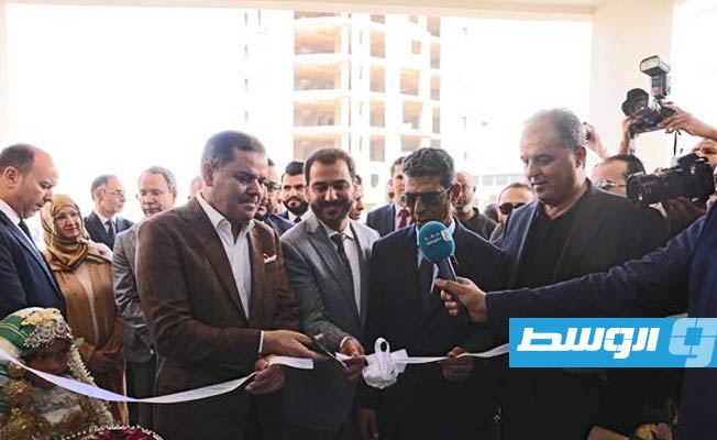 افتتاح مركز العلاج الإشعاعي لعلاج الأورام في طرابلس، الخميس 26 أكتوبر 2023. (حكومتنا)