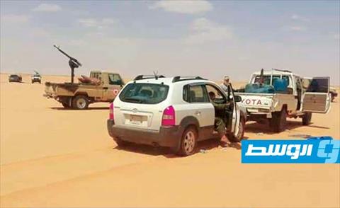 ضبط سيارات في الكفرة قبل تهريبها إلى السودان