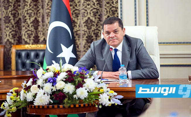 الدبيبة يتسلم ديوان مجلس الوزراء في طرابلس