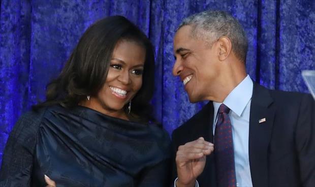 باراك وميشال أوباما يبرمان عقد إنتاج مع «نتفليكس»