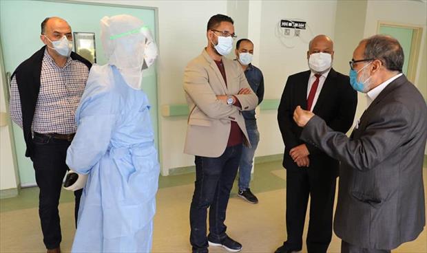 بن عمر يتفقد مستشفى حالات الاشتباه بـ«كورونا» بزاوية الدهماني