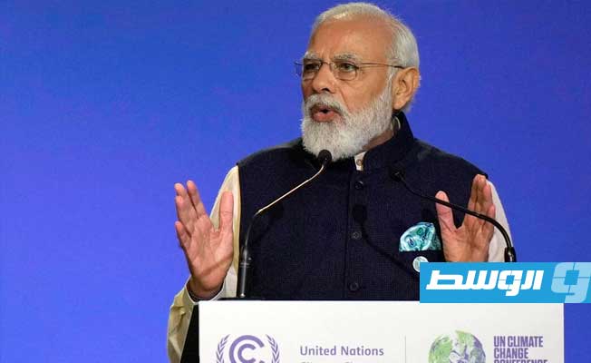 مودي خلال «كوب 26»: الهند ستحقق الحياد الكربوني في العام 2070