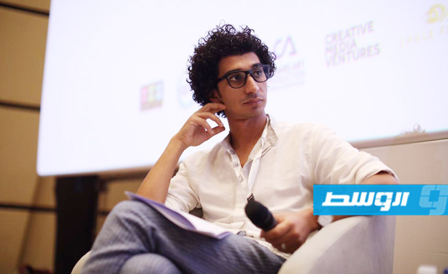 المخرج المصري كريم الشناوي في مهرجان «الجونة السينمائي»، 27 سبتمبر 2018 (خاص لـ بوابة الوسط)