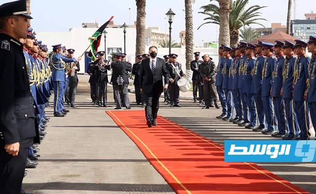 مراسم اعتماد أربع سفراء جدد لدى ليبيا, 23 يناير 2021. (المجلس الرئاسي)