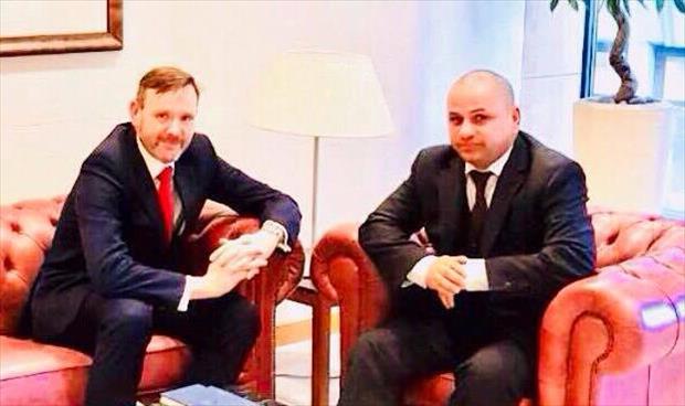 رئيس الليبية للاستثمار يلتقي المدير التنفيذي لمنتدى الصناديق السيادية بلندن
