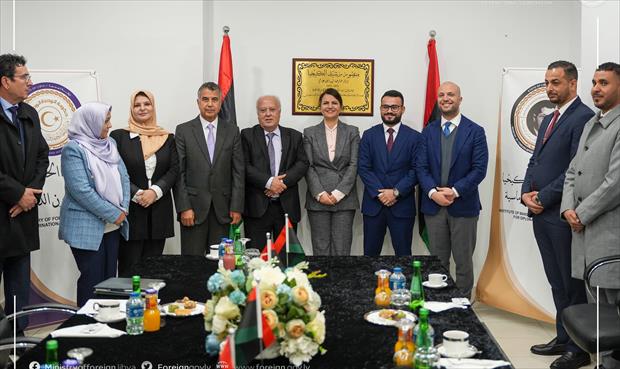إطلاق اسم منصور الكيخيا على المعهد الدبلوماسي في طرابلس