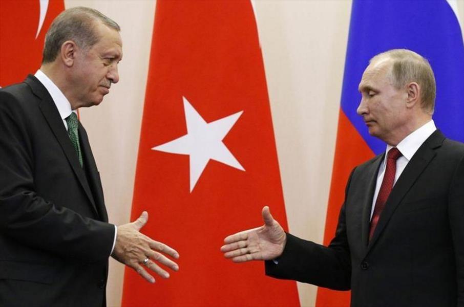 إردوغان يتوجه إلى موسكو الخميس للقاء بوتين وبحث الوضع في سورية