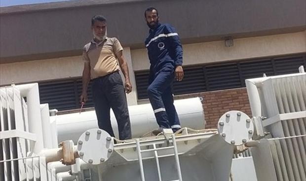 القبض على مواطن اعتدى على محطة كهرباء بمنطقة بئر هويسة