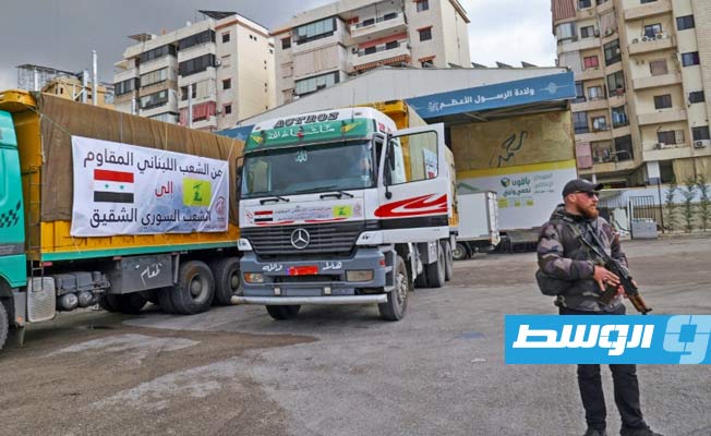 «حزب الله» يرسل قافلة مساعدات إنسانية من لبنان إلى سورية