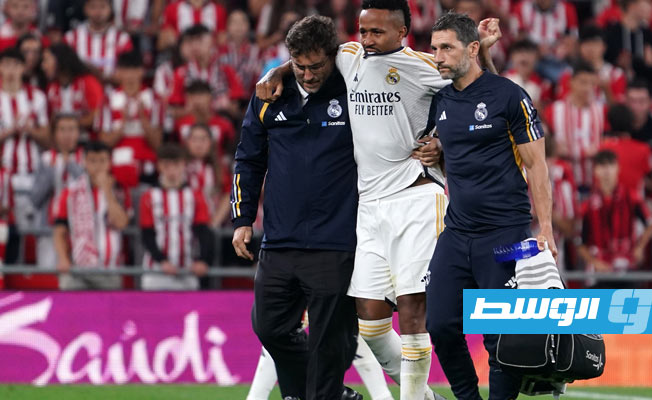إصابة ميليتاو لاعب ريال مدريد بقطع في الرباط الصليبي