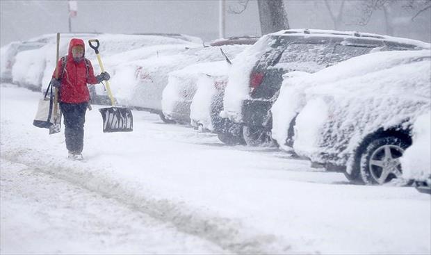 «توبي» الثلجية تضرب شمال الولايات المتحدة.. وتغلق المدارس ومكاتب الحكومة