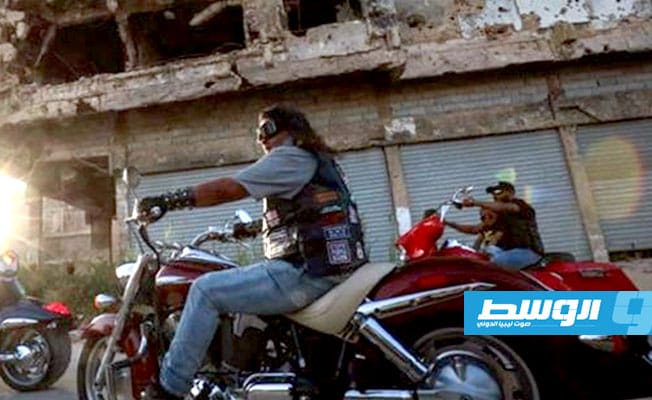 هواة الدراجات النارية يجوبون بنغازي لإعطاء صورة أخرى عن ليبيا