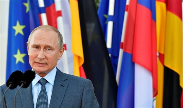 روسيا: بوتين لم يحدد موقفه من المشاركة بمؤتمر صقلية حول ليبيا