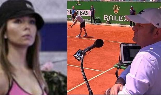 بالفيديو: معاقبة حكم إيطالي تحرش بإحدى الفتيات خلال مباراة تنس