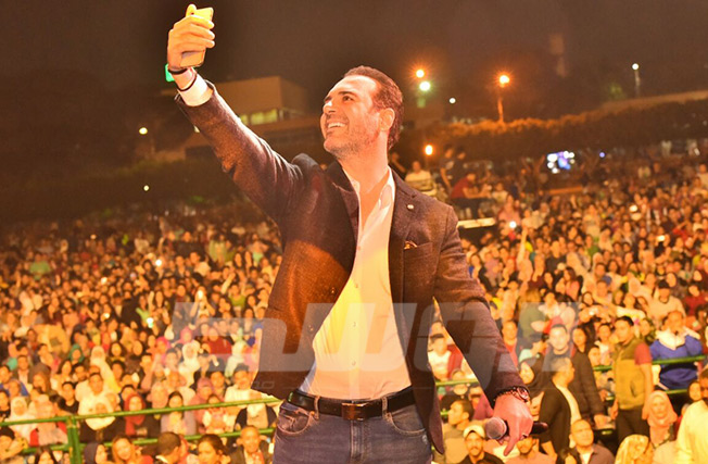 بالصور: وائل جسار يحيي حفل شم النسيم في نادي الشمس