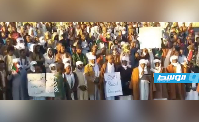 بالفيديو: أعيان التبو في مرزق يعلنون موقفهم من الصراع بالجنوب في 7 نقاط