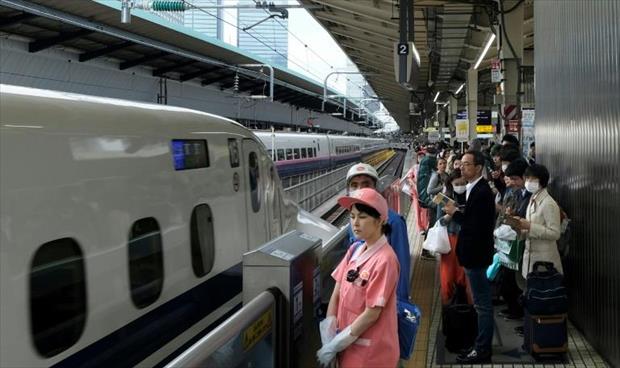 «حلزونة» تعطّل حركة القطارات في اليابان