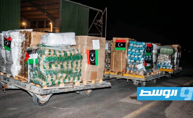 ليبيا في المرتبة الثانية بحجم المساعدات إلى غزة
