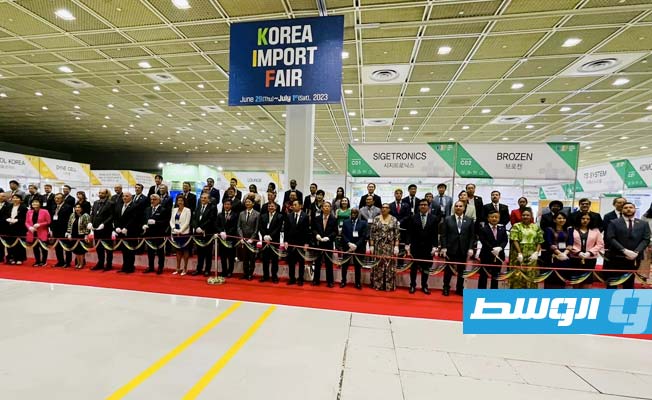 مدير مركز تنمية الصادرات يشارك في افتتاح معرض كوريا للواردات