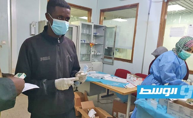 مستشفى أوباري العام يستقبل 50 حالة تسمم، 16 ديسمبر 2020. (رمضان كرنفودة)