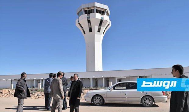مطار سرت يتسلم أجهزة ومعدات من الحكومة الموقتة
