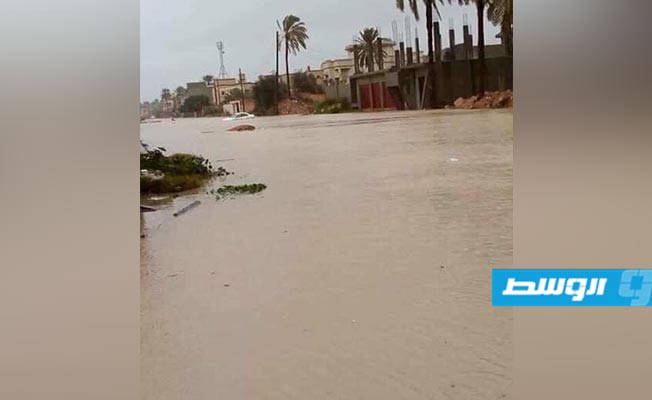 Heavy rainfall floods Tripoli and surrounding areas