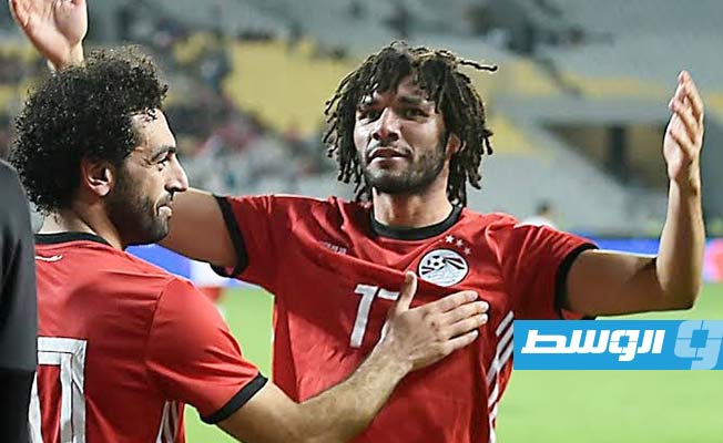 صلاح والنني يعززان المنتخب المصري أمام الغابون