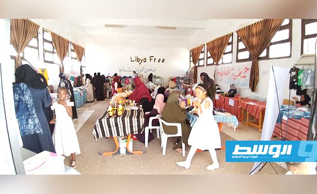 افتتاح بازار ترفيهي في سبها (تصوير: رمضان كرنفودة)