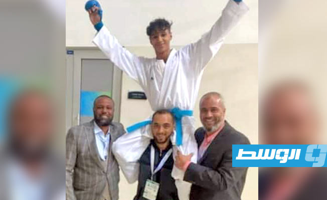 الليبي بشير الدويبي يتوج ببرونزية العالم للكاراتيه