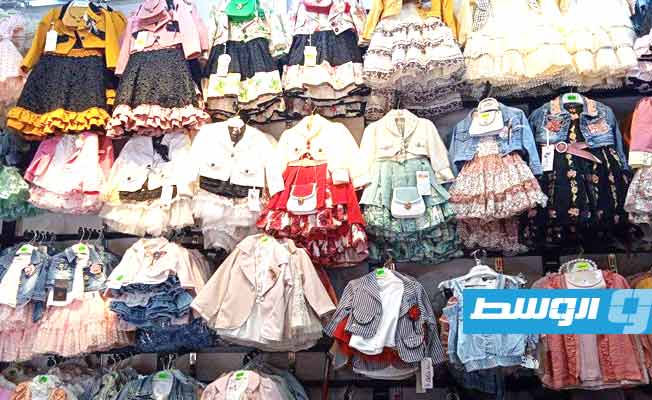 ارتفاع كبير في أسعار ملابس العيد بأسواق بني وليد