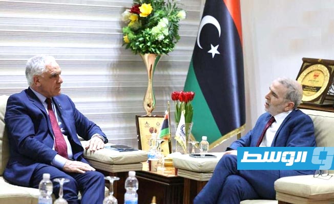 صنع الله والرعيض يستعرضان الإصلاحات الاقتصادية في ليبيا