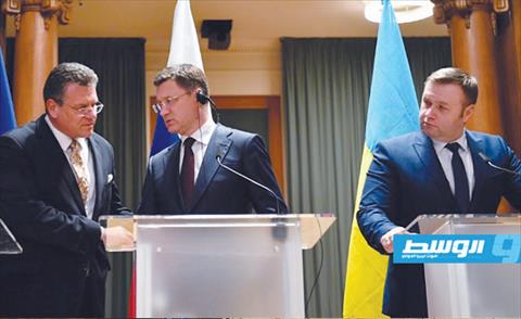 اتفاق بين روسيا وأوكرانيا حول نقل الغاز