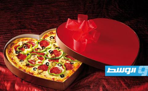 بيتزا يوم الحب