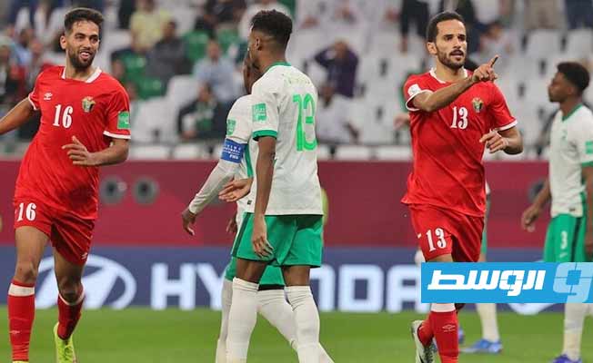 الأردن يصعق السعودية في كأس العرب