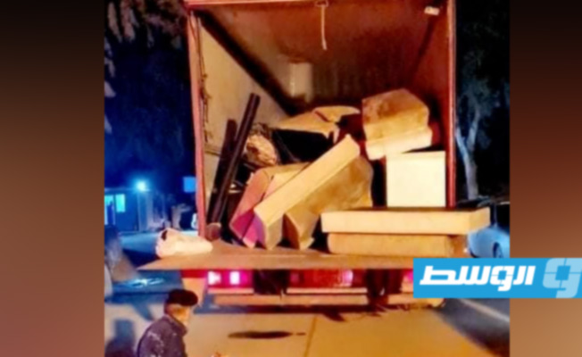 ضبط شاحنة تحمل 25 مهاجرا غير شرعي في أسبيعة, (وزارة الداخلية)