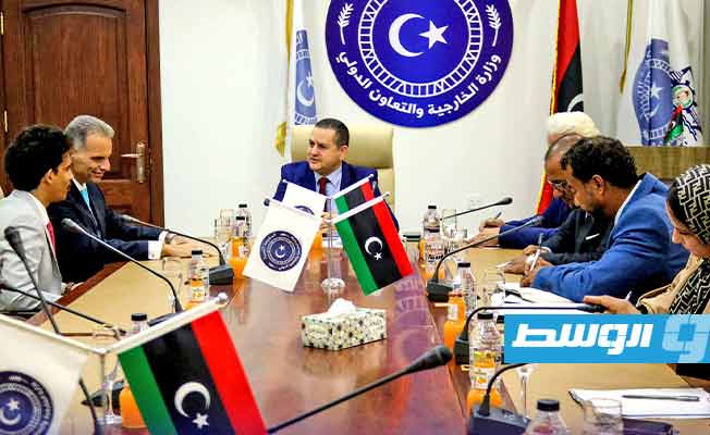 عبدالهادي الحويج يدعو اليونان إلى تطوير العلاقات الثنائية مع ليبيا