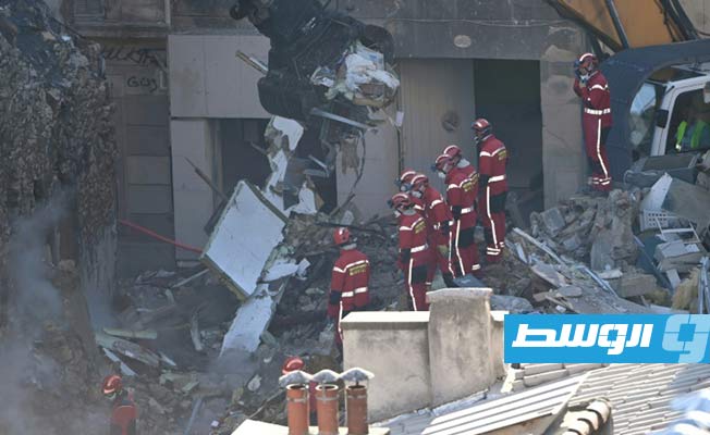 ارتفاع حصيلة انهيار مبنى في مرسيليا إلى أربعة قتلى