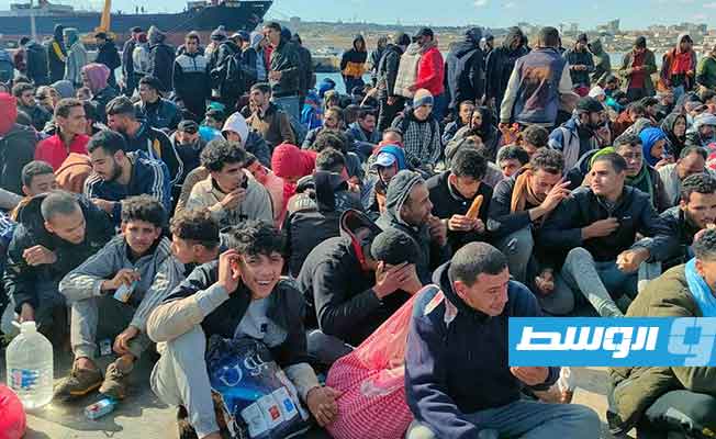 500 migrants detained off the coast of Tobruk