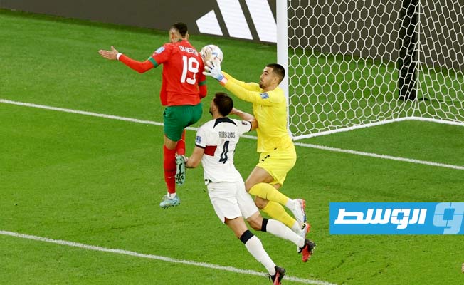 هدف يوسف النصيري في مرمى البرتغال في كأس العالم، 10 ديسمبر 2022. (الإنترنت)